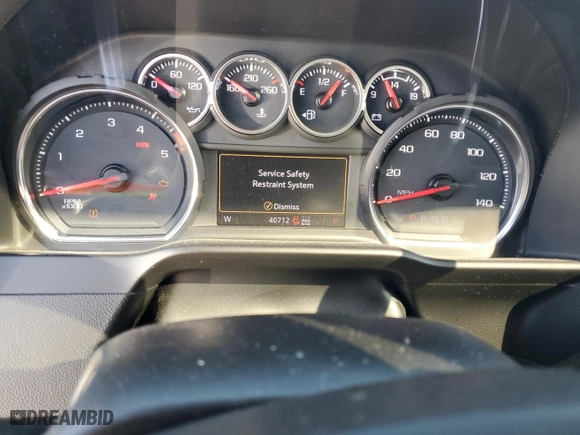 2020 Chevrolet Silverado 3500HD LTZ with VIN 1GC4YUEY4LF308645, listed as a Copart auction lot 77210454 with 40,712 mi miles and Salvage Title. Bid and sale history available at carsss.com. Image 9.
