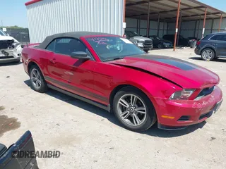 2010 Ford Mustang V6 with VIN 1ZVBP8EN0A5127887, listed as a IAAI auction lot 41975950 with 95,081 mi miles and . Bid and sale history available at DreamBid. Image 1.