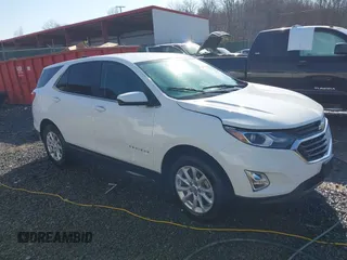 2021 Chevrolet Equinox LT with VIN 3GNAXUEV1MS163922, listed as a IAAI auction lot 41673516 with 61,408 mi miles and . Bid and sale history available at carsss.com. Image 1.
