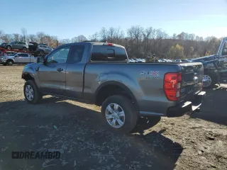 2021 Ford Ranger XL with VIN 1FTER1FH3MLD29200, listed as a Copart auction lot 82460154 with 38,096 mi miles and Salvage Title. Bid and sale history available at carsss.com. Image 2.