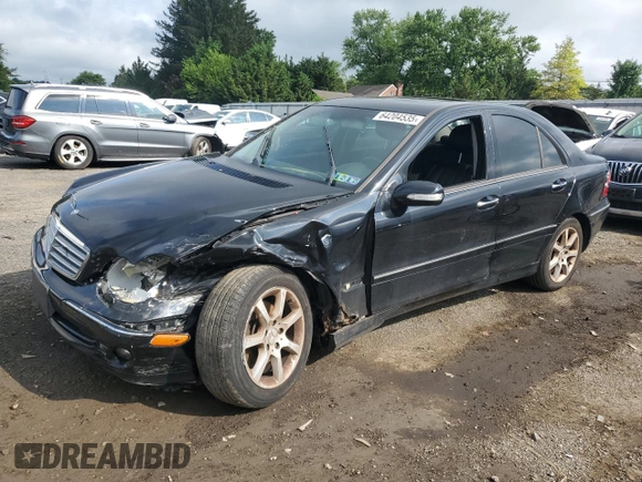 2007 Mercedes-Benz C 280 Luxury z VIN WDBRF92H77F900669, wystawiony jako Copart lot #64204535 z przebiegiem 148 412 mil mil oraz Szkoda całkowita • Salvage title. Historia ofert i sprzedaży dostępna na DreamBid. Obrazek 1.
