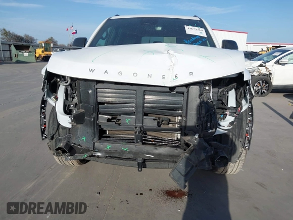 2024 Jeep Wagoneer Series II with VIN 1C4SJRBPXRS165267, listed as a IAAI auction lot 41673719 with 23,322 mi miles and . Bid and sale history available at DreamBid. Image 6.