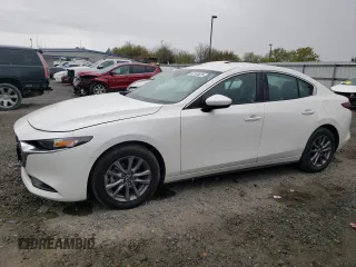 2021 Mazda Mazda3 Sedan 2.5 S with VIN 3MZBPAAL0MM200685, listed as a Copart auction lot 50792025 with 28,424 mi miles and Salvage Title. Bid and sale history available at carsss.com. Image 1.
