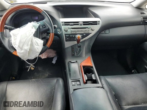 2011 Lexus RX 350 with VIN JTJZK1BA9B2004470, listed as a Copart auction lot 59735525 with 128,501 mi miles and Salvage title. Bid and sale history available at DreamBid. Image 8.