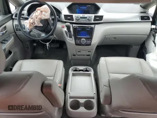 2016 Honda Odyssey EX-L with VIN 5FNRL5H66GB136181, listed as a Copart auction lot 81350074 with 103,175 mi miles and Salvage Title. Bid and sale history available at DreamBid. Image 8.