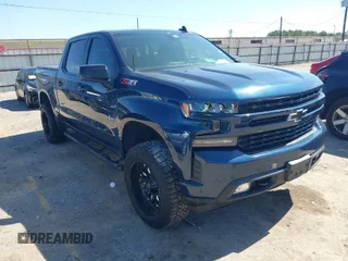 2021 Chevrolet Silverado 1500 RST with VIN 3GCUYEED2MG309439, listed as a IAAI auction lot 41682092 with 1 mi miles. Bid and sale history available at carsss.com. Image 1.