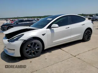2023 Tesla Model 3 z VIN 5YJ3E1EA3PF405917, wystawiony jako Copart lot #56875645 z przebiegiem 40 874 mil mil oraz Szkoda całkowita • Salvage title. Historia ofert i sprzedaży dostępna na DreamBid. Obrazek 1.