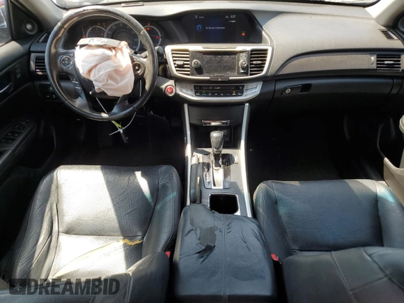 2014 Honda Accord Sedan EX-L with VIN 1HGCR2F84EA002493, listed as a Copart auction lot 51417895 with 117,636 mi miles and Salvage Title. Bid and sale history available at carsss.com. Image 8.