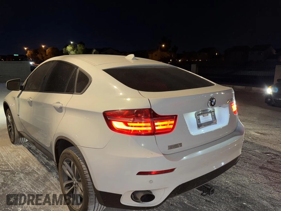 2014 BMW X6 xDrive35i with VIN 5UXFG2C58E0H09681, listed as a Copart auction lot 83922494 with 120,170 mi miles and Salvage Title. Bid and sale history available at carsss.com. Image 3.