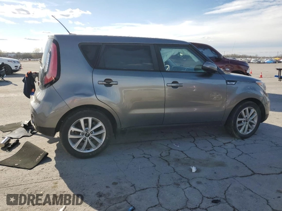 2018 Kia Soul + with VIN KNDJP3A59J7607115, listed as a Copart auction lot 50394225 with 64,210 mi miles and Salvage Title. Bid and sale history available at carsss.com. Image 3.