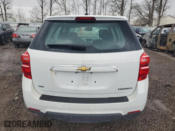 2016 Chevrolet Equinox LS with VIN 2GNFLEEK6G6339248, listed as a Copart auction lot 55326765 with 99,381 mi miles and Salvage Title. Bid and sale history available at DreamBid. Image 6.