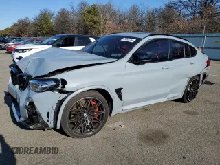 2024 BMW X4 M z VIN 5YM23EC01R9W18369, wystawiony jako Copart lot #82886254 z przebiegiem Nie podano mil oraz Szkoda całkowita • Salvage title. Historia ofert i sprzedaży dostępna na DreamBid. Obrazek 1.