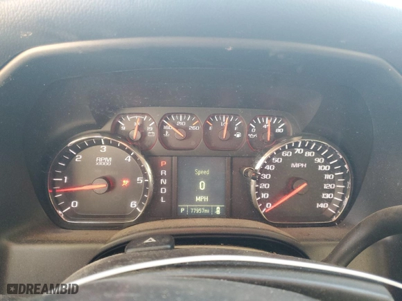 2018 Chevrolet Silverado 1500 Work Truck with VIN 1GCVKNEH0JZ256731, listed as a Copart auction lot 73412894 with 77,957 mi miles and Salvage Title. Bid and sale history available at carsss.com. Image 9.