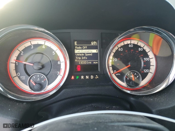 2018 Dodge Grand Caravan GT with VIN 2C4RDGEG8JR281501, listed as a Copart auction lot 53723875 with 110,331 mi miles and Clean Title. Bid and sale history available at carsss.com. Image 9.