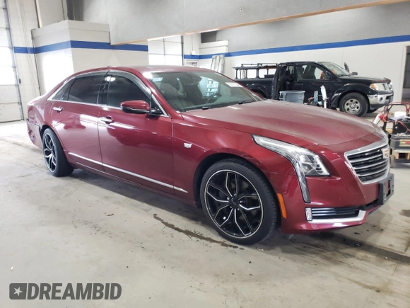2016 Cadillac CT6 Premium Luxury AWD with VIN 1G6KF5RS4GU163667, listed as a Copart auction lot 79191604 with 52,474 mi miles and Salvage Title. Bid and sale history available at DreamBid. Image 4.