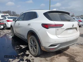 2023 Buick Envision Essence with VIN LRBFZPR41PD205116, listed as a IAAI auction lot 41744379 with 5,348 mi miles. Bid and sale history available at carsss.com. Image 3.