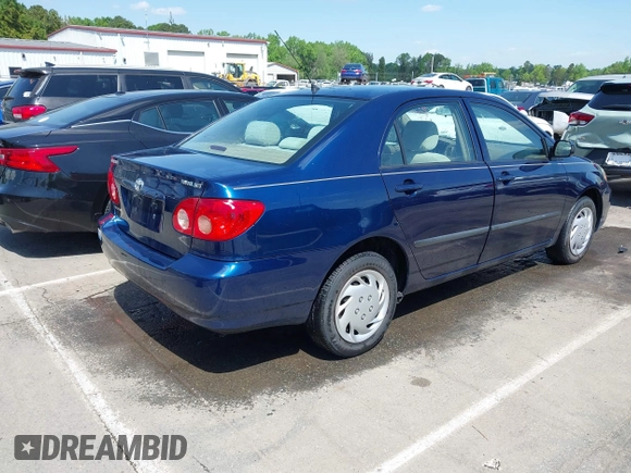 2008 Toyota Corolla CE with VIN 2T1BR32E98C918744, listed as a IAAI auction lot 41984605 with 150,611 mi miles and . Bid and sale history available at DreamBid. Image 4.