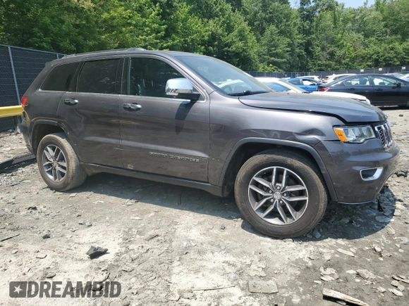 2018 Jeep Grand Cherokee Limited with VIN 1C4RJEBG6JC247468, listed as a Copart auction lot 59789015 with 84,005 mi miles and Salvage title. Bid and sale history available at DreamBid. Image 4.