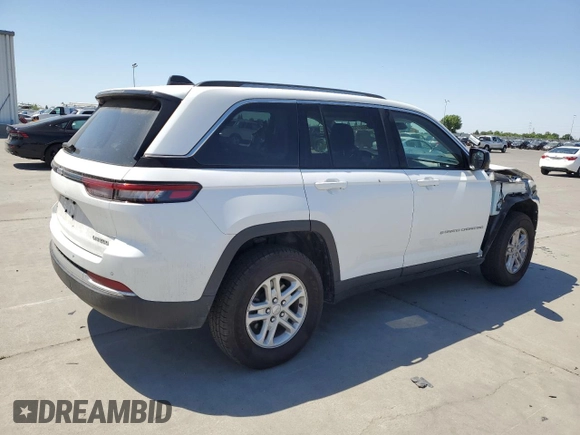 2023 Jeep Grand Cherokee Laredo с VIN 1C4RJHAG9PC523590, выставлен на аукционе Copart как лот 56027155 с пробегом 42 522 миль миль и Списание • Salvage title. История ставок и продаж доступна на DreamBid. Изображение 3.