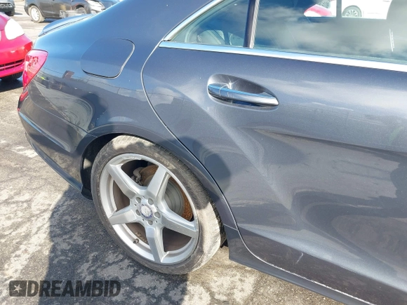 2014 Mercedes-Benz CLS-Class CLS 550 with VIN WDDLJ7DB9EA122846, listed as a IAAI auction lot 41588708 with 52,706 mi miles. Bid and sale history available at carsss.com. Image 6.