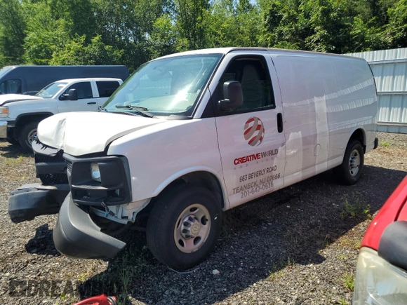 2016 Chevrolet Express Cargo с VIN 1GCWGAFF2G1182540, выставлен на аукционе Copart как лот 64557475 с пробегом Не указан миль и Списание • Salvage title. История ставок и продаж доступна на DreamBid. Изображение 1.