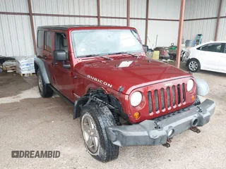 2010 Jeep Wrangler Unlimited Rubicon with VIN 1J4HA6H18AL180628, listed as a IAAI auction lot 42110357 with 217,940 mi miles and . Bid and sale history available at DreamBid. Image 1.