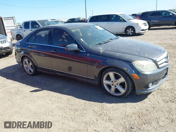2010 Mercedes-Benz C-Class C 300 Sport with VIN WDDGF5EB1AR130862, listed as a IAAI auction lot 41819105 with 1 mi miles. Bid and sale history available at carsss.com. Image 1.