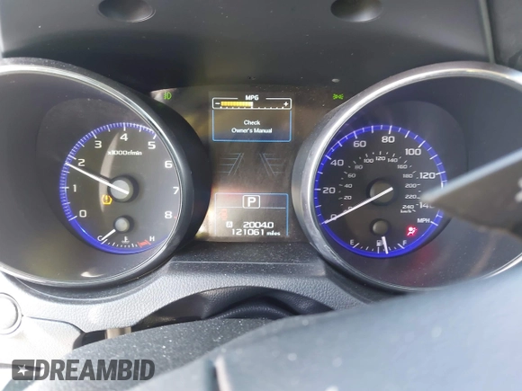 2016 Subaru Legacy 2.5i Premium with VIN 4S3BNAF62G3041864, listed as a IAAI auction lot 41516582 with 121,061 mi miles. Bid and sale history available at carsss.com. Image 7.
