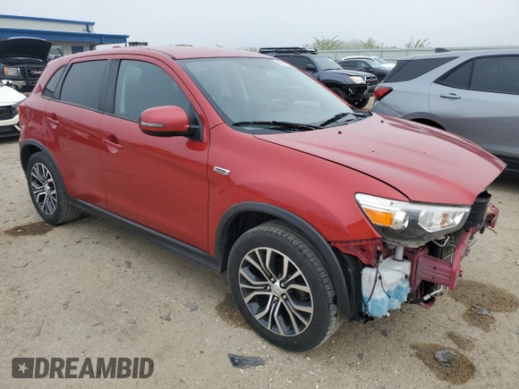 2018 Mitsubishi Outlander ES z VIN JA4AP3AU6JZ029934, wystawiony jako Copart lot #56676635 z przebiegiem 77 354 mil mil oraz Czysty tytuł • Clean title. Historia ofert i sprzedaży dostępna na DreamBid. Obrazek 4.