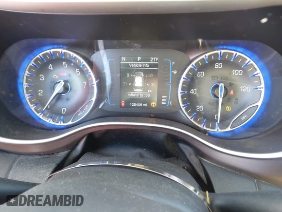 2017 Chrysler Pacifica Touring with VIN 2C4RC1DG7HR648786, listed as a IAAI auction lot 41570029 with 125,406 mi miles and . Bid and sale history available at DreamBid. Image 7.