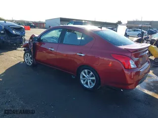 2017 Nissan Versa Sedan SV with VIN 3N1CN7AP2HL808080, listed as a IAAI auction lot 41422779 with 188,334 mi miles. Bid and sale history available at carsss.com. Image 3.