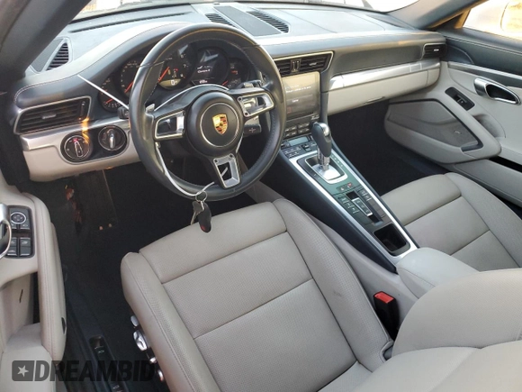 2019 Porsche 911 991 Carrera with VIN WP0CA2A93KS129442, listed as a Copart auction lot 84741674 with 12,337 mi miles and Non Repairable. Bid and sale history available at carsss.com. Image 8.