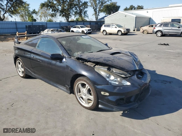 2001 Toyota Celica GT with VIN JTDDR32T410106050, listed as a Copart auction lot 73590544 with 190,694 mi miles and Salvage Title. Bid and sale history available at carsss.com. Image 4.