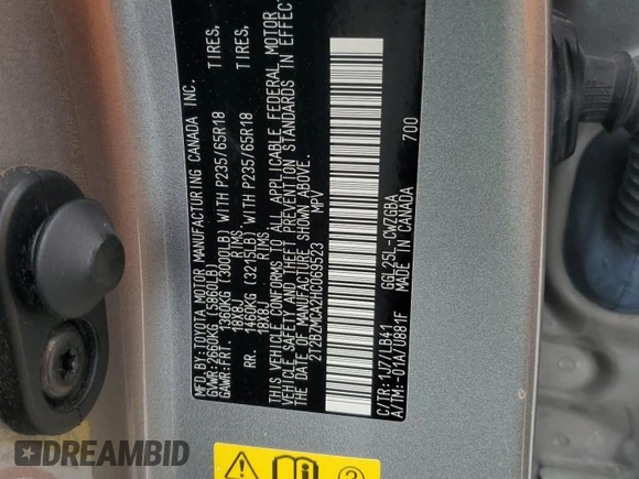 2017 Lexus RX 350 z VIN 2T2BZMCA2HC069523, wystawiony jako Copart lot #61055415 z przebiegiem 108 772 mil mil oraz Szkoda całkowita • Salvage title. Historia ofert i sprzedaży dostępna na DreamBid. Obrazek 13.
