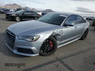 2017 Audi A6 Premium Plus with VIN WAUD8AFC6HN063035, listed as a Copart auction lot 81579124 with 48,862 mi miles and Salvage Title. Bid and sale history available at carsss.com. Image 1.
