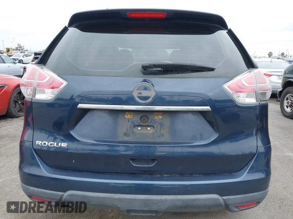 2016 Nissan Rogue SV with VIN 5N1AT2MT9GC810274, listed as a IAAI auction lot 41882173 with 179,818 mi miles. Bid and sale history available at carsss.com. Image 16.