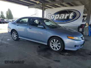 2008 Acura TSX with VIN JH4CL96828C009569, listed as a Copart auction lot 63090095 with 212,430 mi miles and Clean title. Bid and sale history available at DreamBid. Image 4.