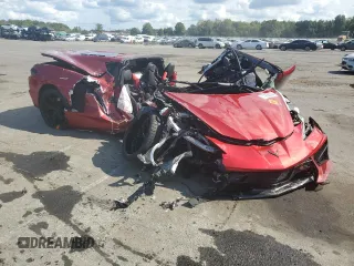 2021 Chevrolet Corvette 3LT with VIN 1G1YC2D45M5101703, listed as a Copart auction lot 71655094 with 0 mi miles and Salvage Title. Bid and sale history available at carsss.com. Image 4.