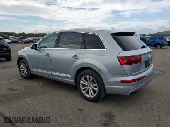 2017 Audi Q7 Premium with VIN WA1AAAF71HD043871, listed as a Copart auction lot 56669065 with 83,187 mi miles and Salvage title. Bid and sale history available at DreamBid. Image 2.