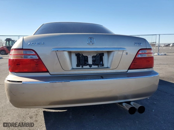2000 Acura RL w/Navigation System with VIN JH4KA9662YC001763, listed as a Copart auction lot 88797305 with 192,487 mi miles and Salvage Title. Bid and sale history available at carsss.com. Image 6.