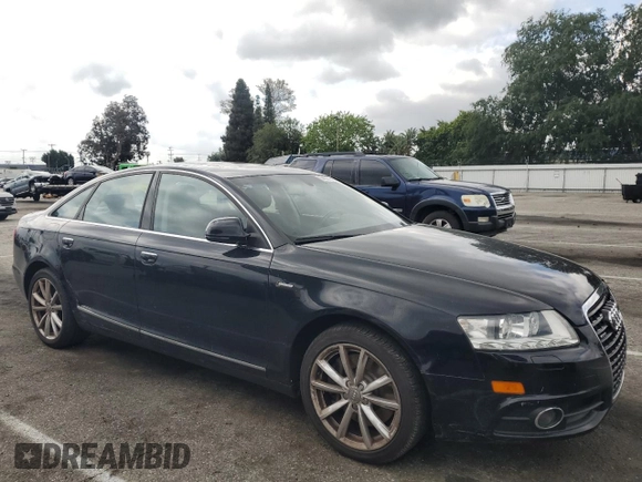 2011 Audi A6 Prestige with VIN WAUKGAFB5BN003885, listed as a Copart auction lot 54004115 with 85,346 mi miles and Clean title. Bid and sale history available at DreamBid. Image 4.