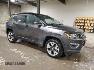 2021 Jeep Compass Limited z VIN 3C4NJDCB8MT604489, wystawiony jako Copart lot #88995645 z przebiegiem 49 357 mil mil oraz Czysty tytuł • Clean title. Historia ofert i sprzedaży dostępna na DreamBid. Obrazek 4.