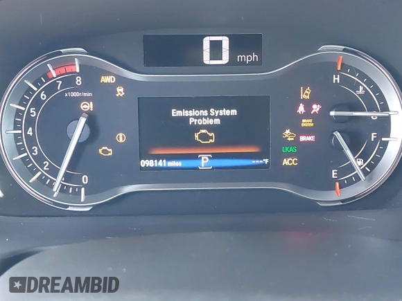 2019 Honda Ridgeline RTL-E with VIN 5FPYK3F74KB009279, listed as a IAAI auction lot 42348773 with 98,141 mi miles and . Bid and sale history available at DreamBid. Image 7.