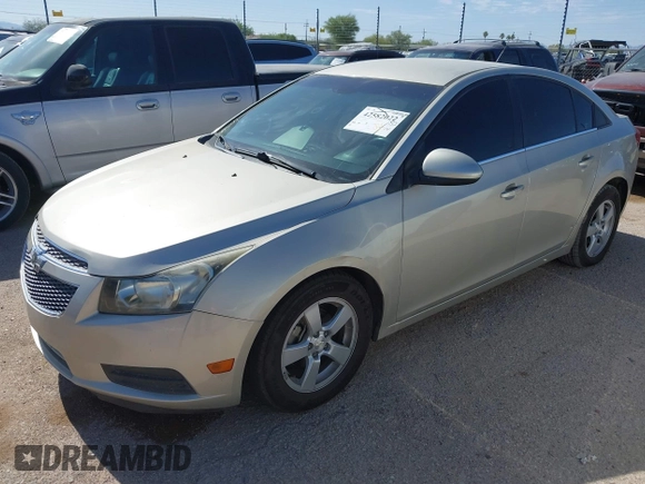 2014 Chevrolet Cruze 1LT with VIN 1G1PC5SB6E7448834, listed as a IAAI auction lot 42582022 with 177,919 mi miles and . Bid and sale history available at DreamBid. Image 2.
