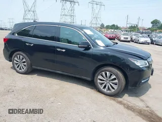 2014 Acura MDX Technology z VIN 5FRYD3H47EB003453, wystawiony jako IAAI lot #42435987 z przebiegiem Nie podano mil oraz . Historia ofert i sprzedaży dostępna na DreamBid. Obrazek 1.