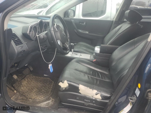 2007 Nissan Murano S with VIN JN8AZ08W07W660621, listed as a Copart auction lot 49340275 with 173,979 mi miles and Salvage Title. Bid and sale history available at carsss.com. Image 7.