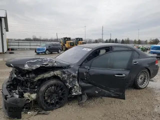 2008 BMW 7 Series 750i with VIN WBAHL83528DT89581, listed as a Copart auction lot 43146275 with Not Provided miles and Salvage Title. Bid and sale history available at carsss.com. Image 1.