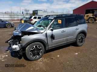 2022 Ford Bronco Sport Outer Banks with VIN 3FMCR9C69NRD30942, listed as a Copart auction lot 51858685 with 83,845 mi miles and Salvage title. Bid and sale history available at DreamBid. Image 1.