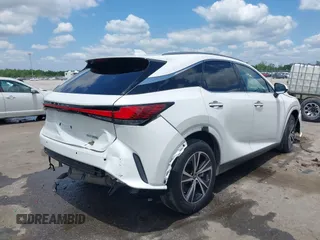 2023 Lexus RX 350 with VIN JTJCHMAA3P2009288, listed as a IAAI auction lot 42097583 with 37,475 mi miles and . Bid and sale history available at DreamBid. Image 4.