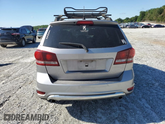 2017 Dodge Journey Crossroad Plus z VIN 3C4PDCGG1HT510640, wystawiony jako Copart lot #55703315 z przebiegiem 134 442 mil mil oraz Szkoda całkowita • Salvage title. Historia ofert i sprzedaży dostępna na DreamBid. Obrazek 6.